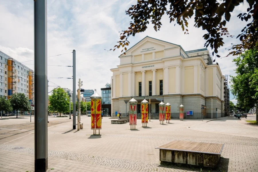 Opernhaus Au&szlig;enansicht | Foto: IMG Sachsen-Anhalt, Felix Paulin