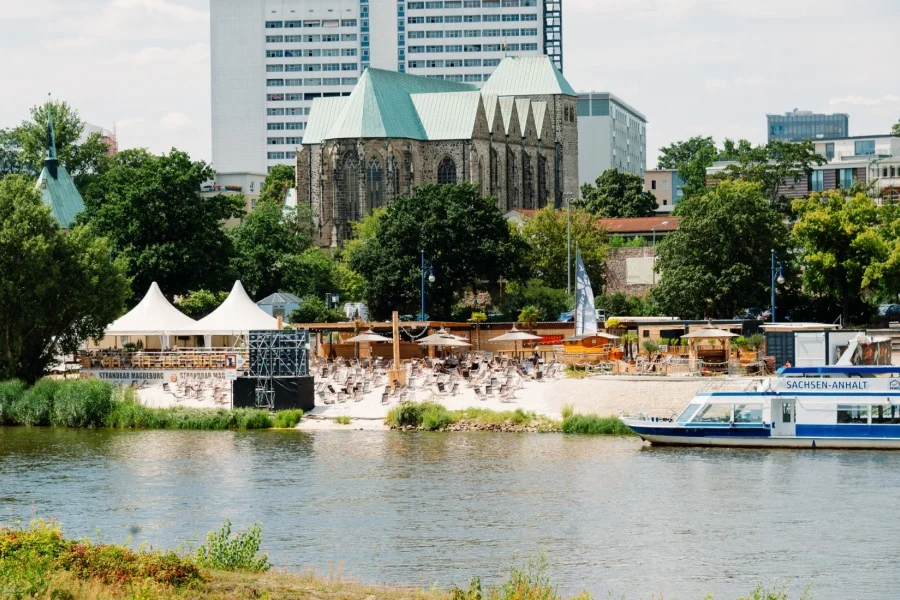 Strandbar Magdeburg | Foto: IMG Sachsen-Anhalt, Felix Paulin