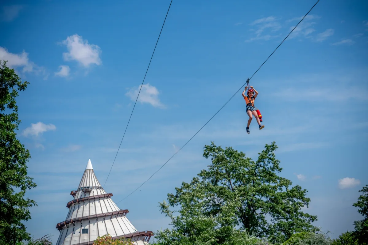 ElbauenZip im Elbauenpark Magdeburg