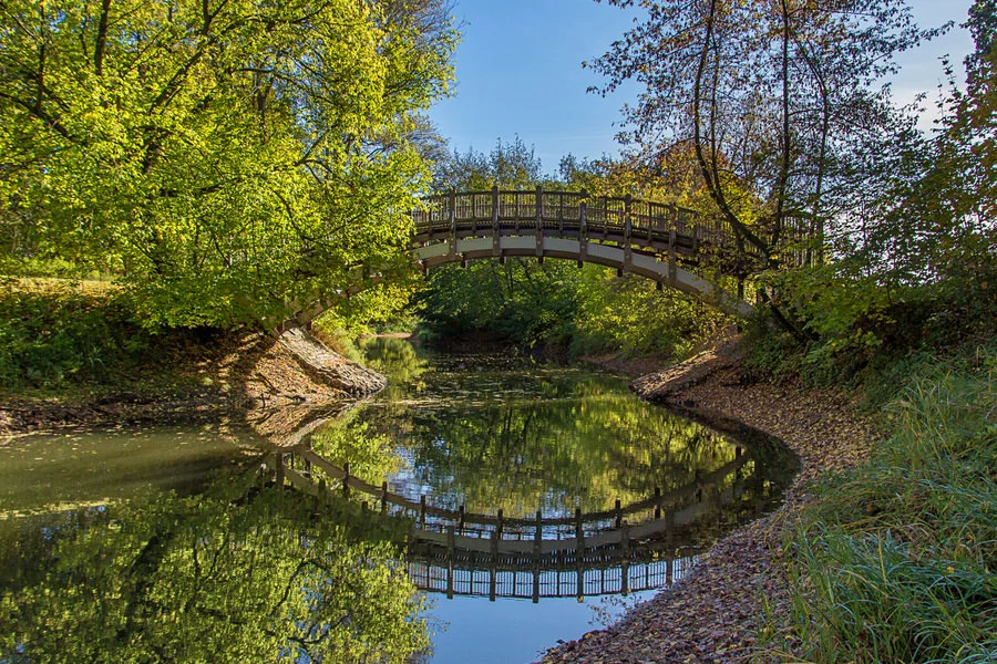 Idylle im Stadtpark Rotehorn Magdeburg
