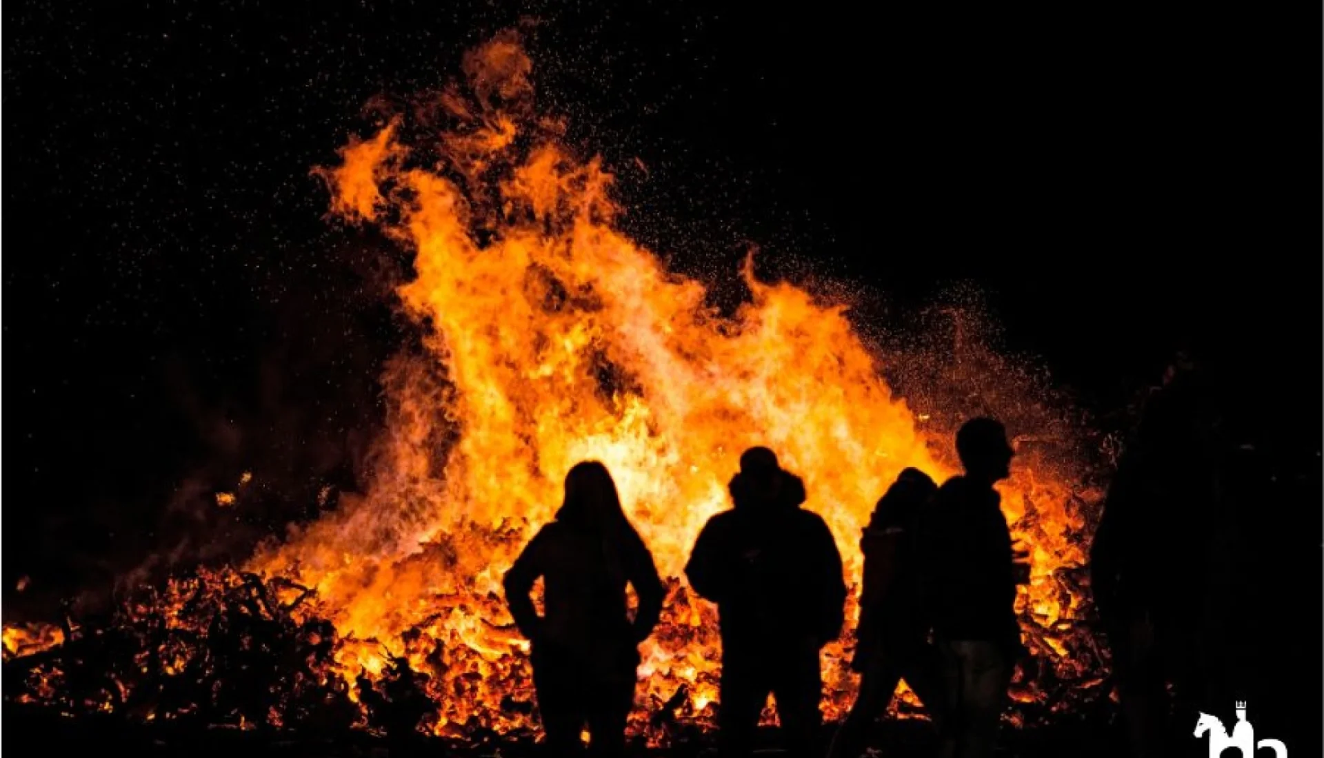 Osterfeuer in Magdeburg 2026